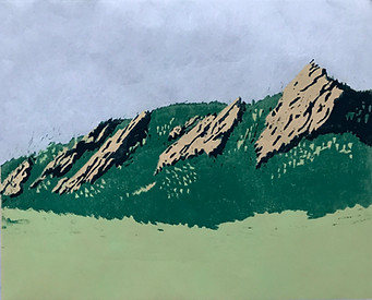 Visual art piece - textured artwork