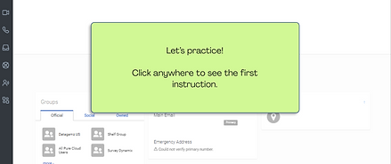 Interactive Software Simulation screenshot